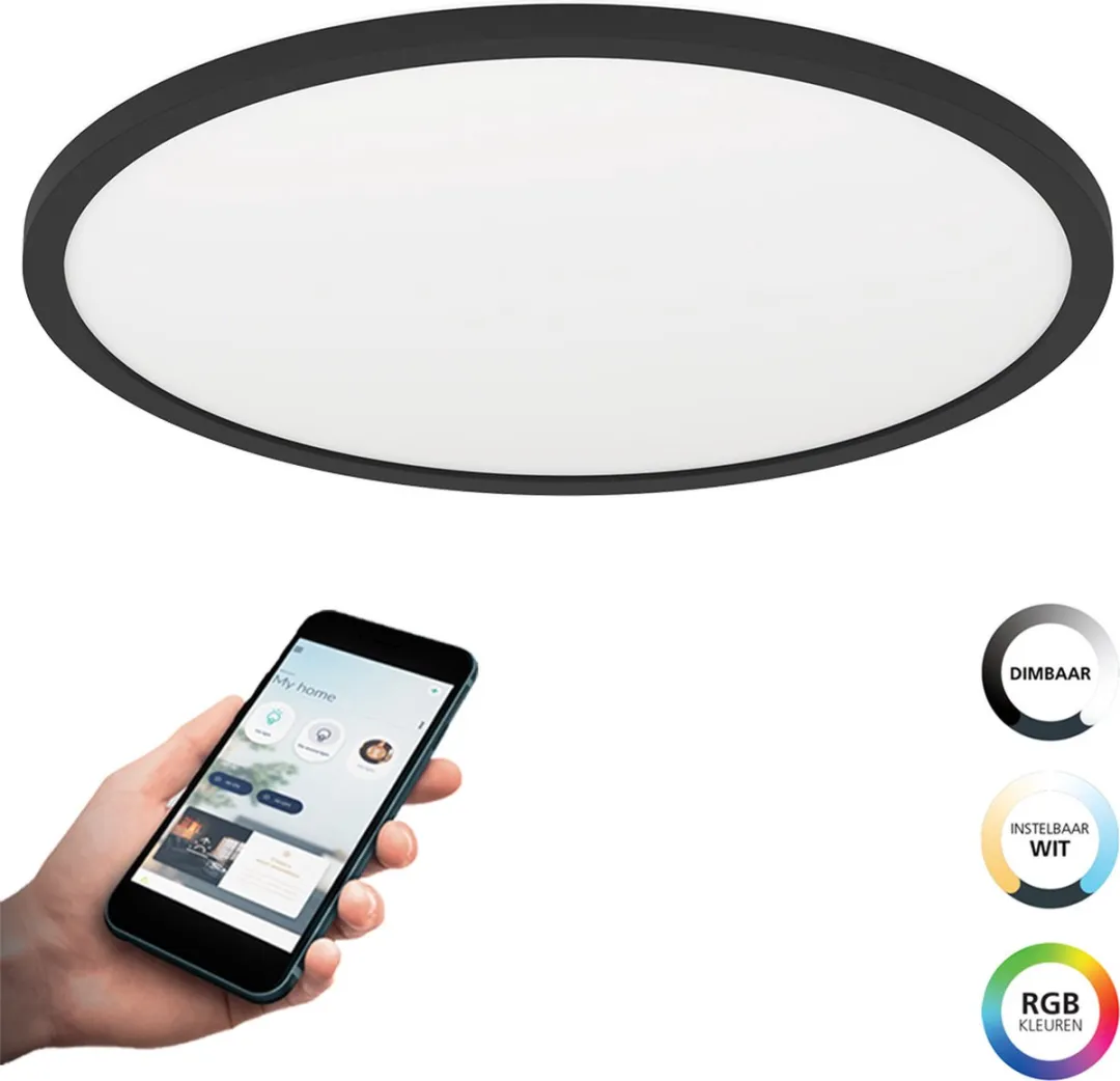 EGLO connect.z Rovito-Z Smart Plafondlamp Ø42cm