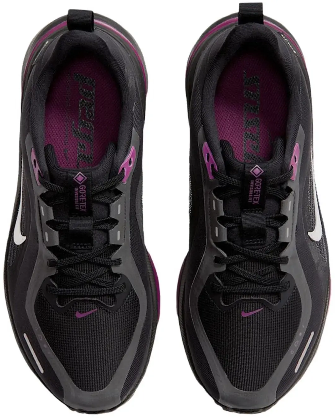 Nike Pegasus 42 GORE-TEX Hardloopschoen - Zwart/Zilver - afbeelding 5 van 6