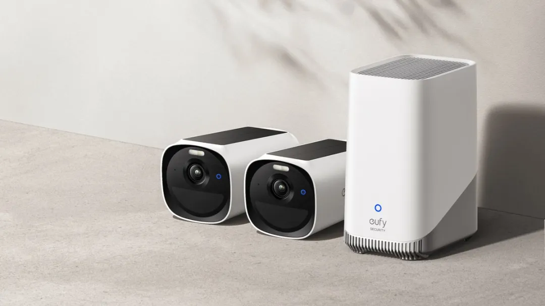 Eufy E40 & C30 Bundel - 2K Draadloze Camera's - Zonne-energie & Accu - Wit