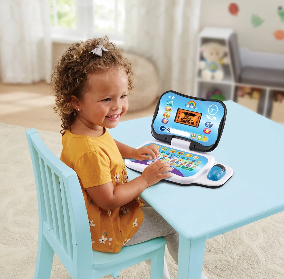 VTech Game & Leer Laptop Leercomputer - Kinderlaptop - Educatief & Interactief Speelgoed - Cadeau - Kinderspeelgoed 3 Jaar
