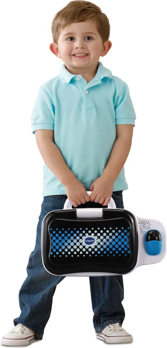 VTech Game & Leer Laptop Leercomputer - Kinderlaptop - Educatief & Interactief Speelgoed - Cadeau - Kinderspeelgoed 3 Jaar