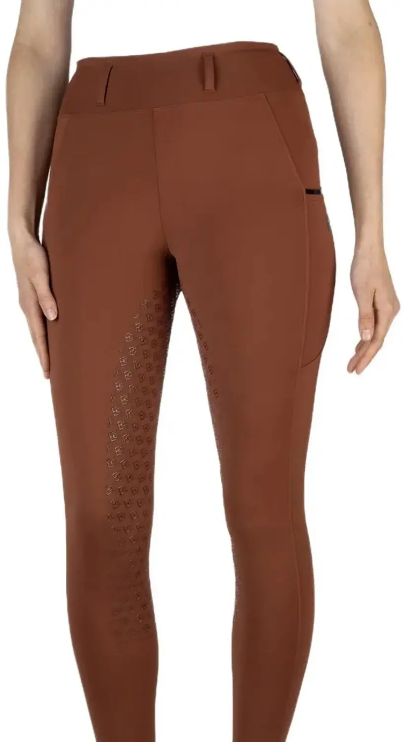 Eqpro Mindy Junior Leggings Bruin 9-10 Years Meisje
