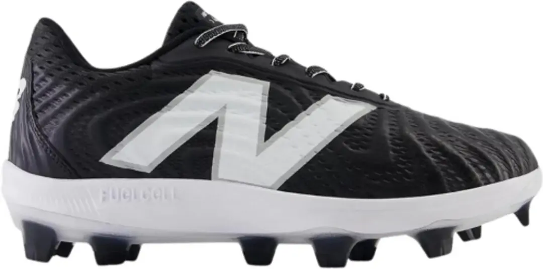 New Balance PL4040K7 TPU Low Black/White 10,5 Size Baseball/Softball Schoenen