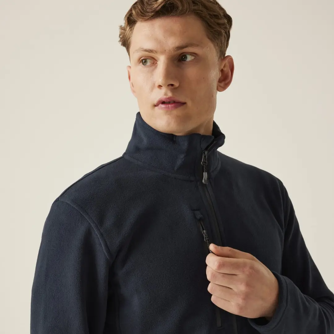 Regatta Honestly Made Recycled Fleece Jack - Blauw - afbeelding 2 van 6