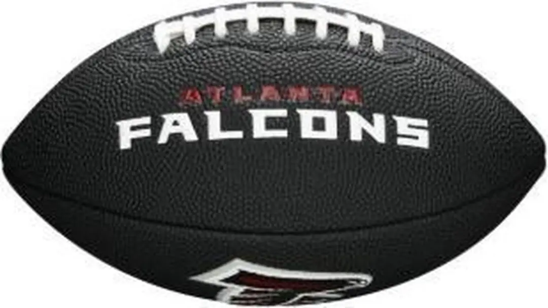 Wilson F1533XB Black Edition NFL Mini Soft Touc Team Falcons voor Sport Fanzone