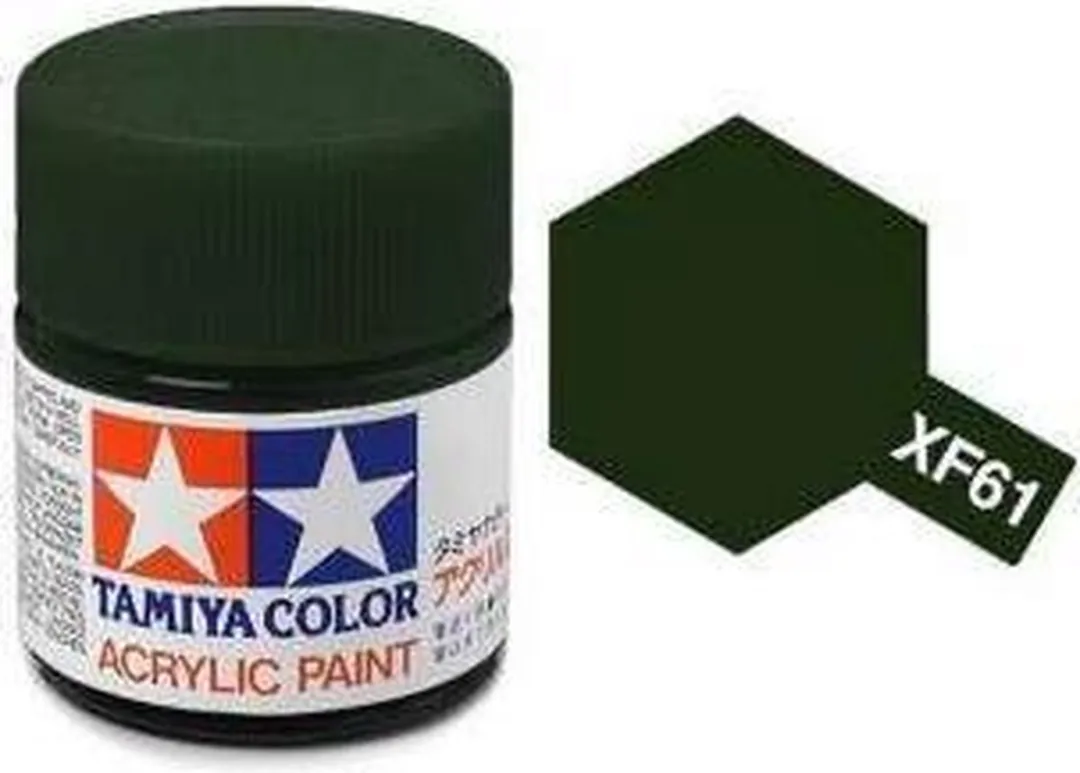 Tamiya XF-61 Acrylverf 23ml - Donkergroen Matt