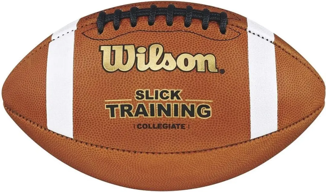 Wilson Exclusive 863 Leather WTF1245ID Slick Training American Football Ball wit