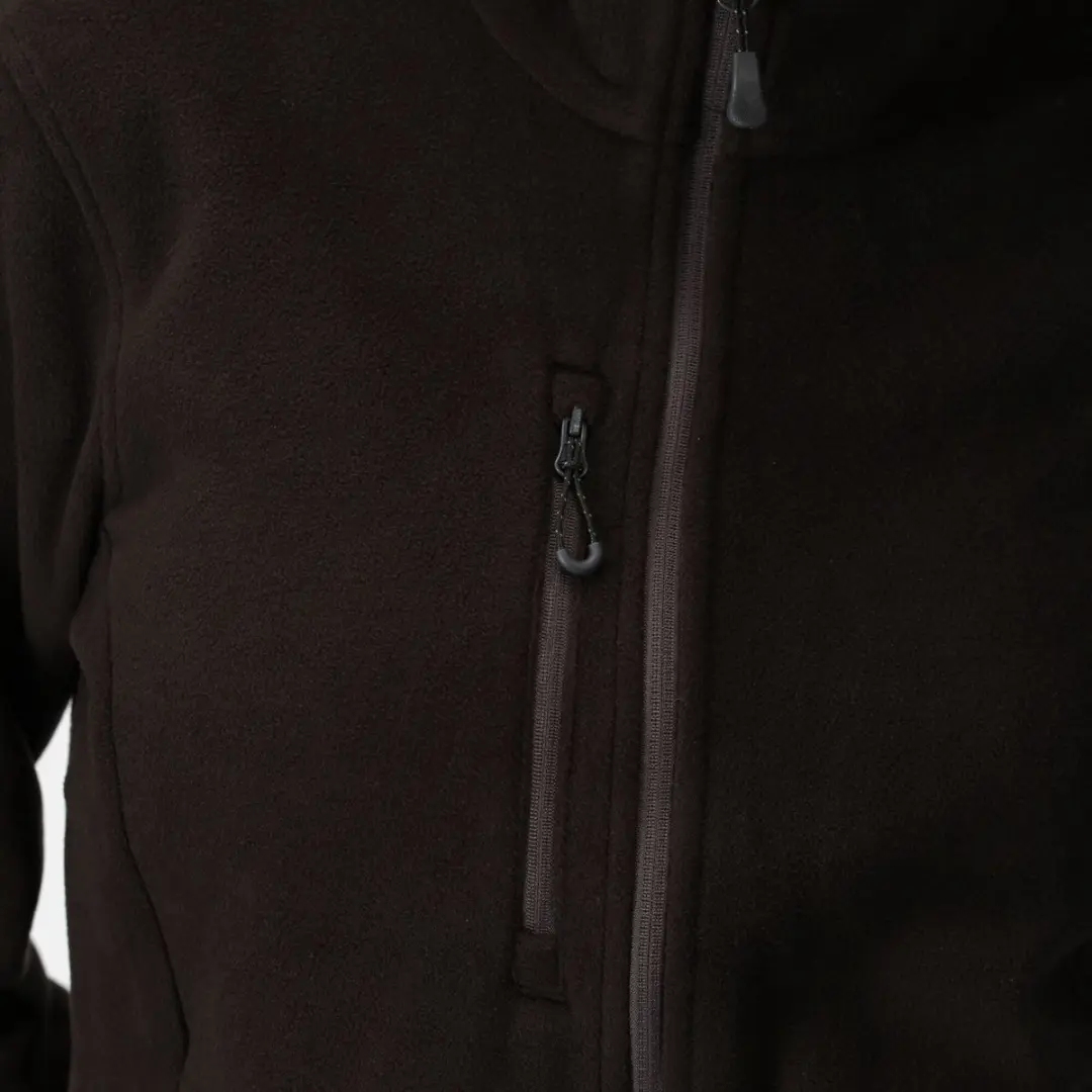 Regatta Honestly Made Recycled Dames Fleece Jack - Zwart - afbeelding 3 van 6