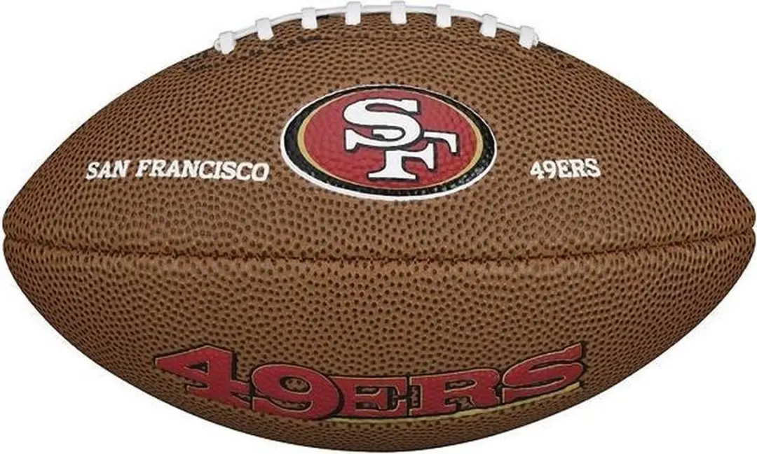 Wilson Nfl Team Logo Mini 49Ers American Football