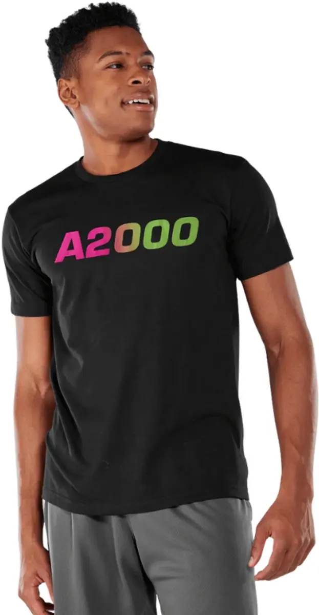 Wilson A2000 Neon Tee XXL Black voor Sport Honkbal/Softball