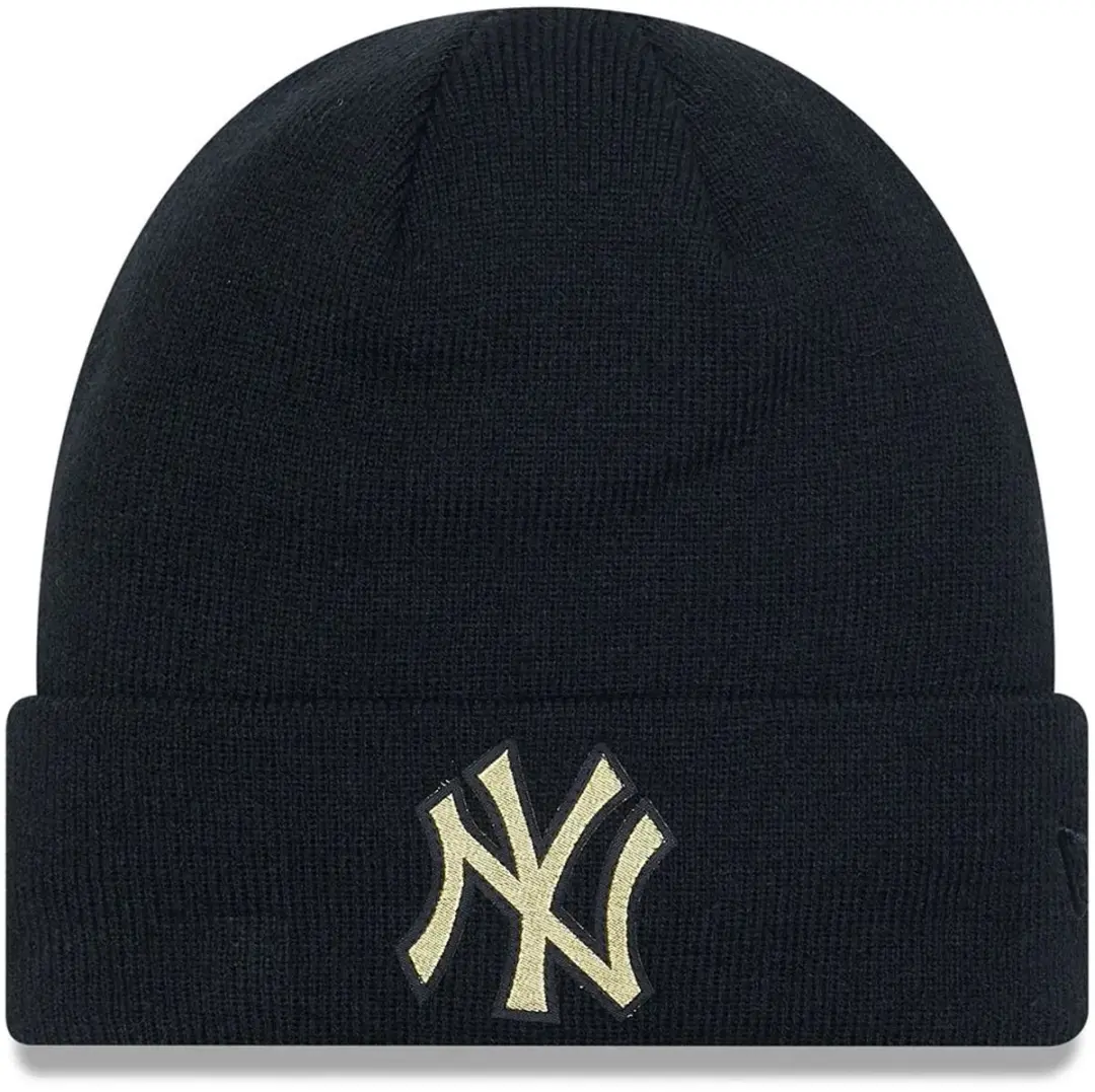 New Era Metallic Badge New York Yankees Muts Zwart