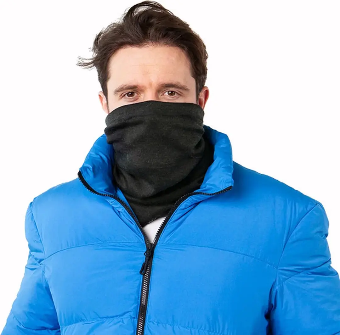 Barts Merino Col Nekwarmer - Zwart - afbeelding 3 van 3