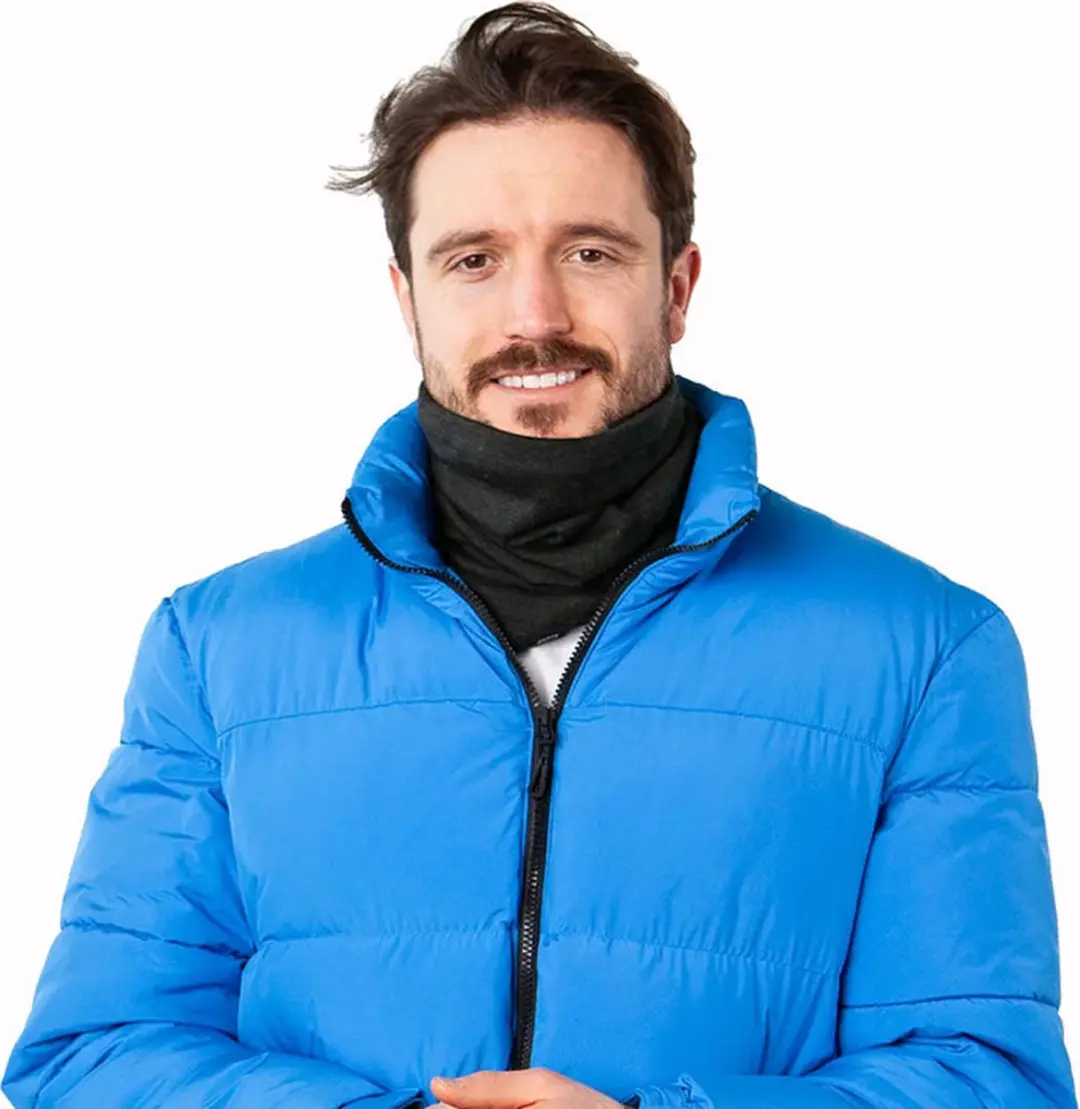 Barts Merino Col Nekwarmer - Zwart - afbeelding 2 van 3