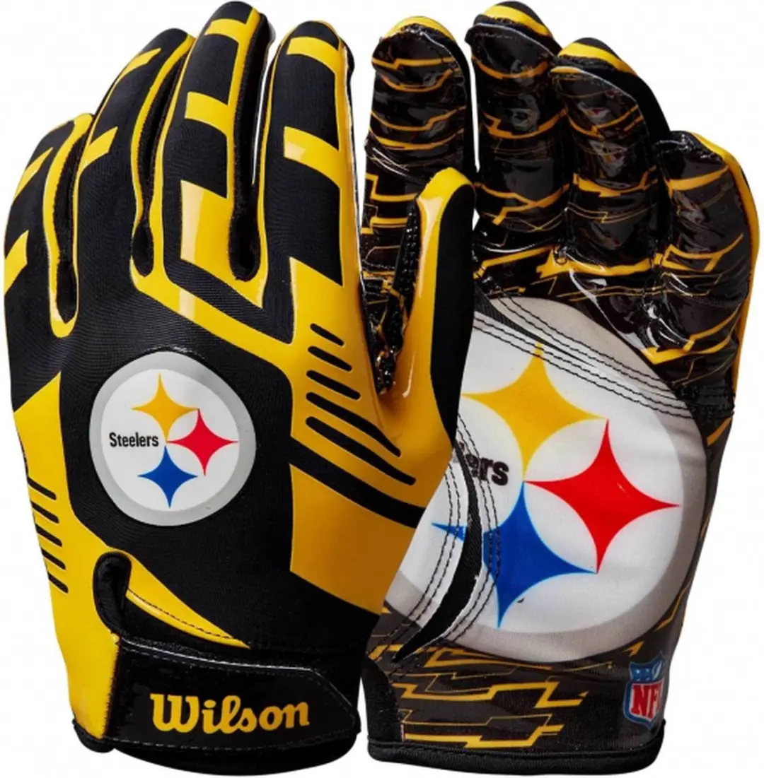 Wilson NFL Receiver Handschoenen Pittsburgh Steelers Youth