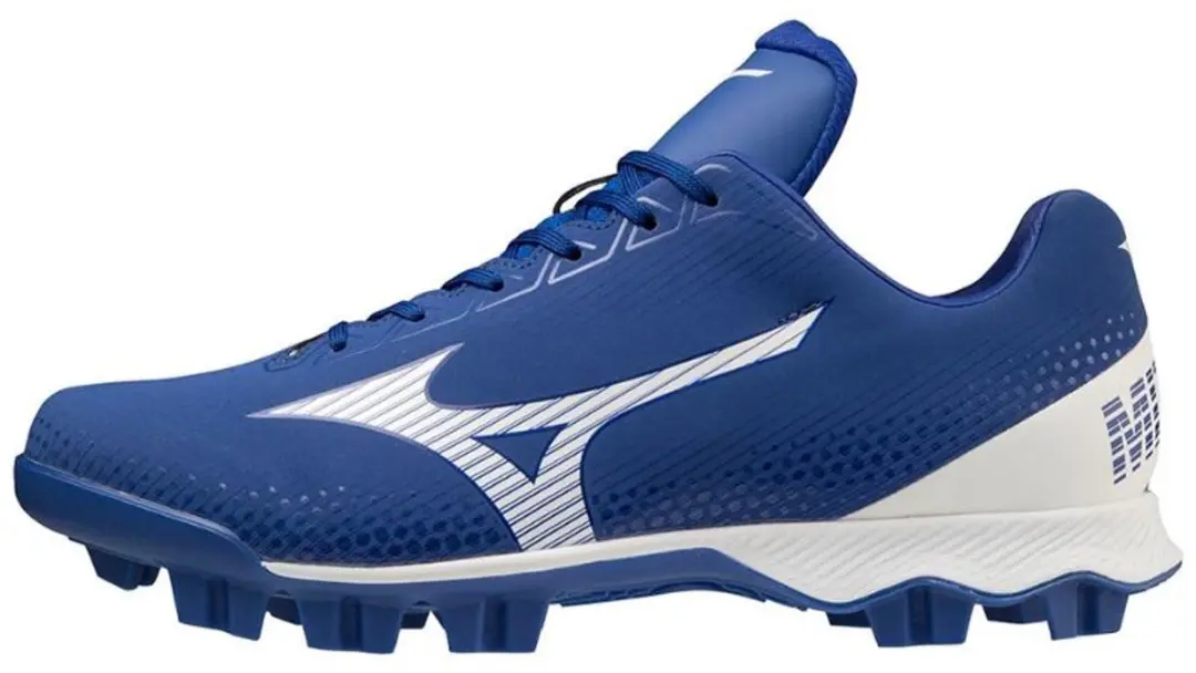 Mizuno Wave Lightrevo (320681) 7,0 Royal/White Baseball/Softball Schoenen