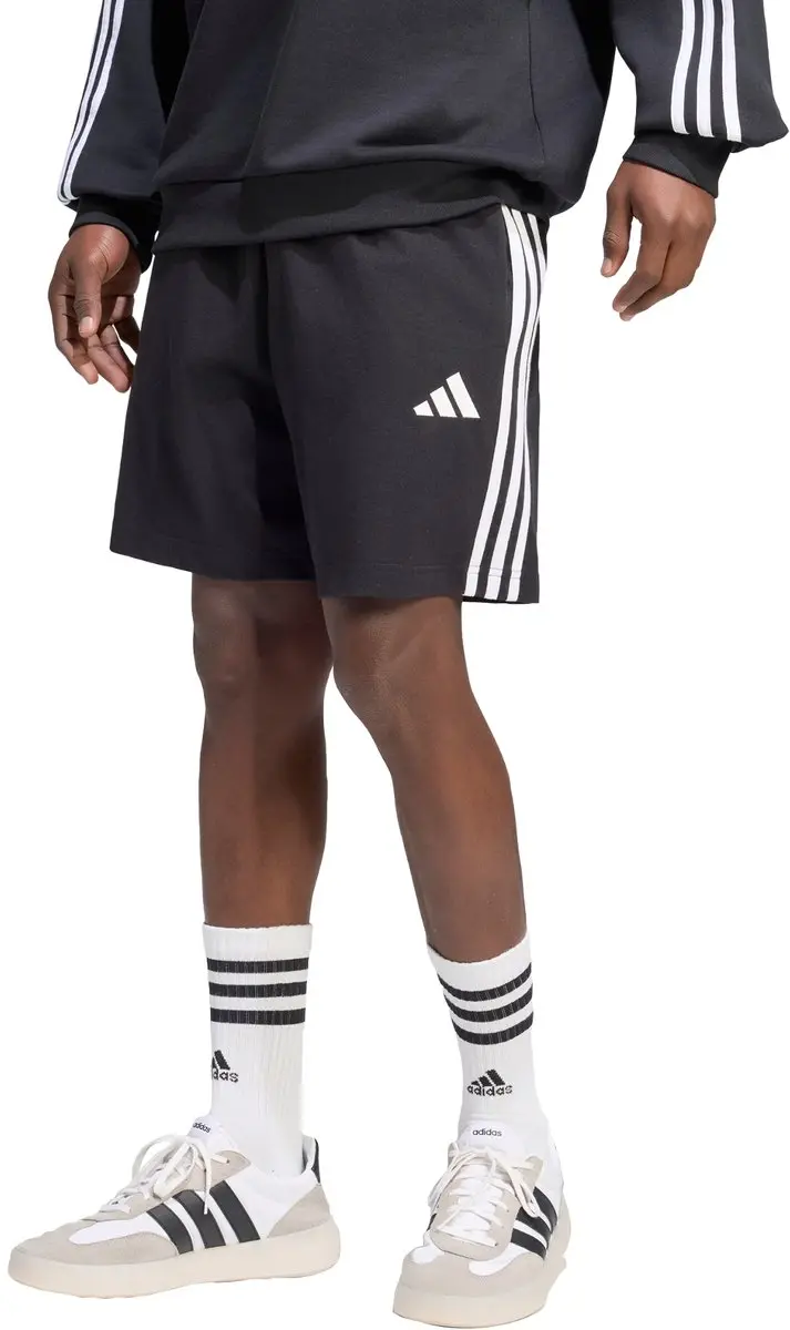 adidas Essentials 3-Stripes Jersey Short Heren - Zwart