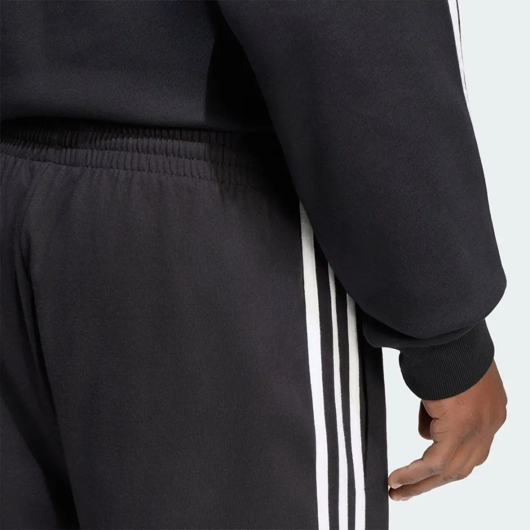 adidas Essentials 3-Stripes Jersey Short Heren - Zwart - afbeelding 4 van 6