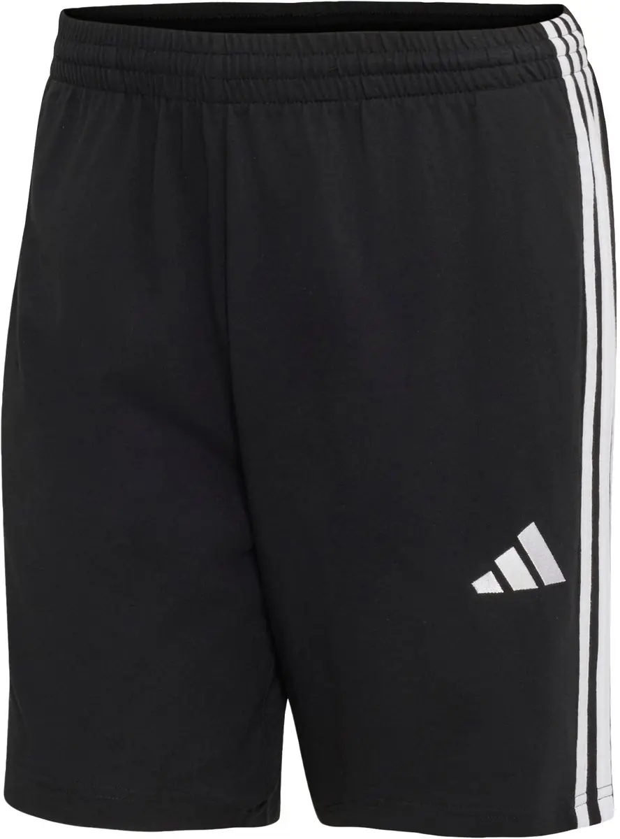 adidas Essentials 3-Stripes Jersey Short Heren - Zwart - afbeelding 2 van 6