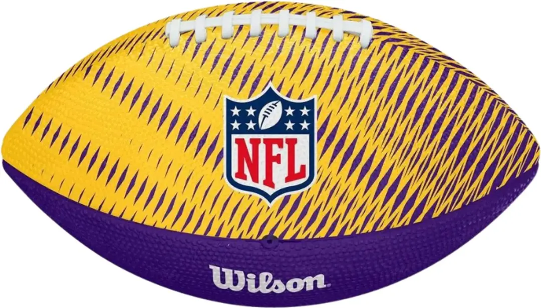 Wilson NFL Team Tailgate Football Junior - Minnesota Vikings - afbeelding 4 van 5