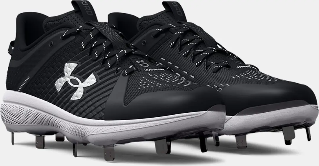 Under Armour Yard Low MT (3025592) 7,0 Black Baseball/Softball Schoenen