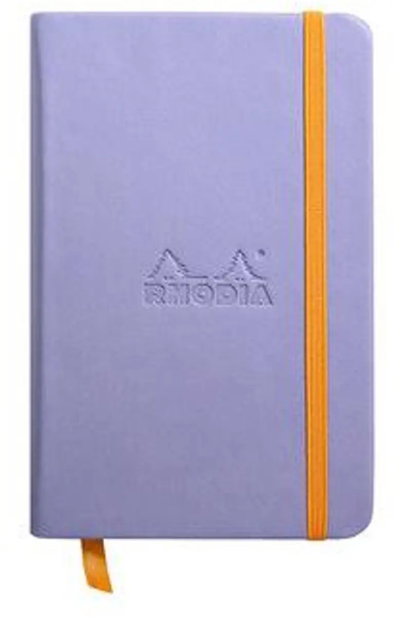 Rhodia 118649C schrijfblok & schrift A6 96 vel Paars