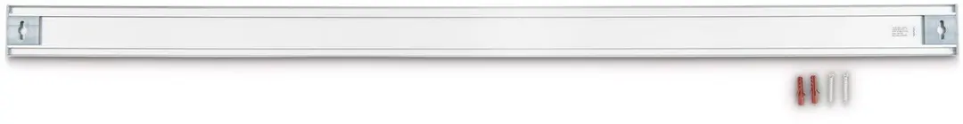 MAUL Ballfix Wandklemlijst - Zilver - Aluminium - 100.6 x 5.6 x 2.3cm - afbeelding 5 van 6
