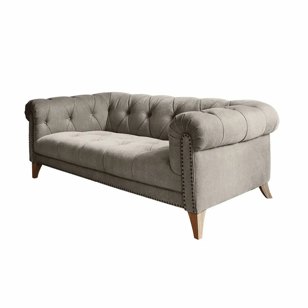 Loberon Sanbornville Bank - Taupe - afbeelding 3 van 6