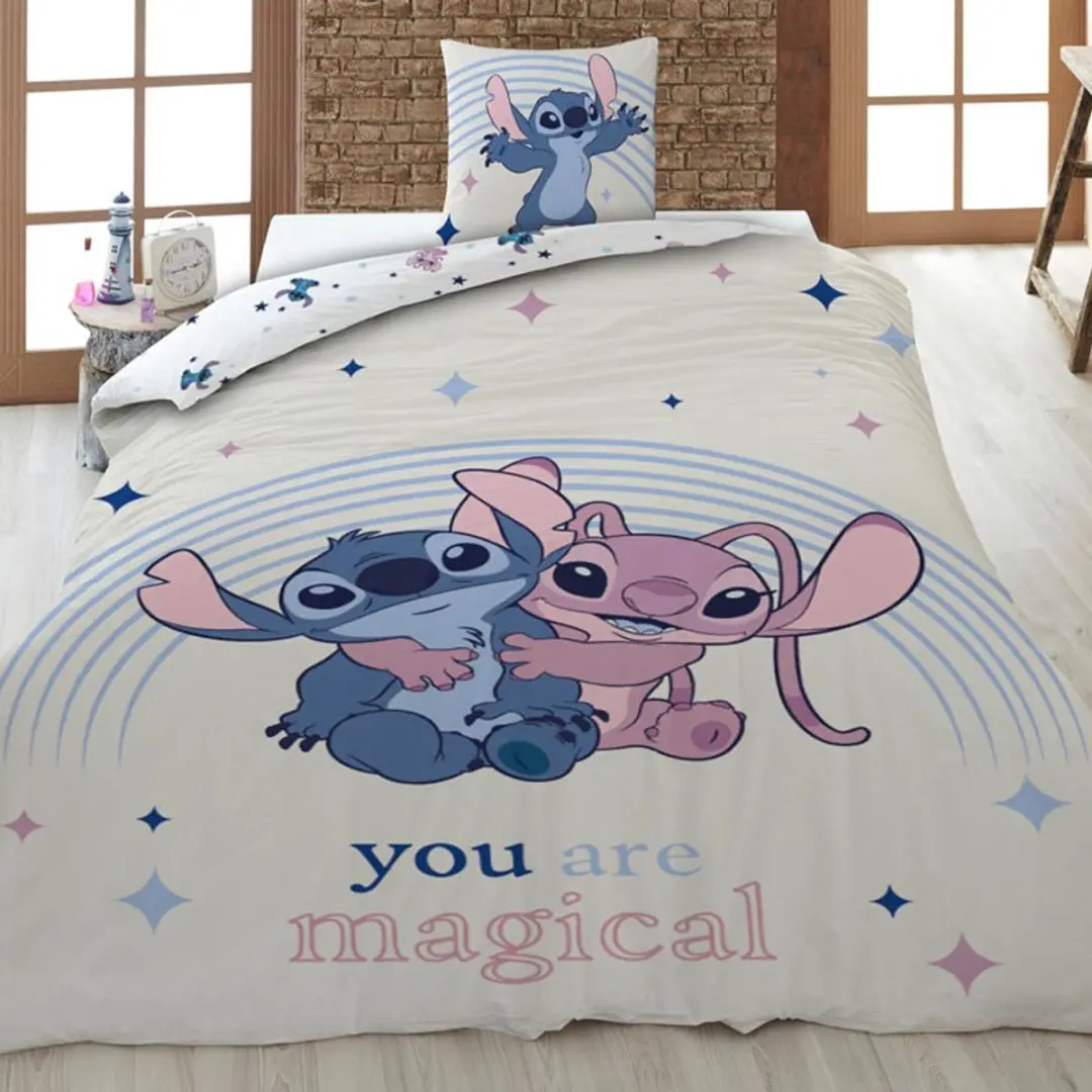 Lilo & Stitch Dekbedovertrek Magical 140x200cm - afbeelding 6 van 6