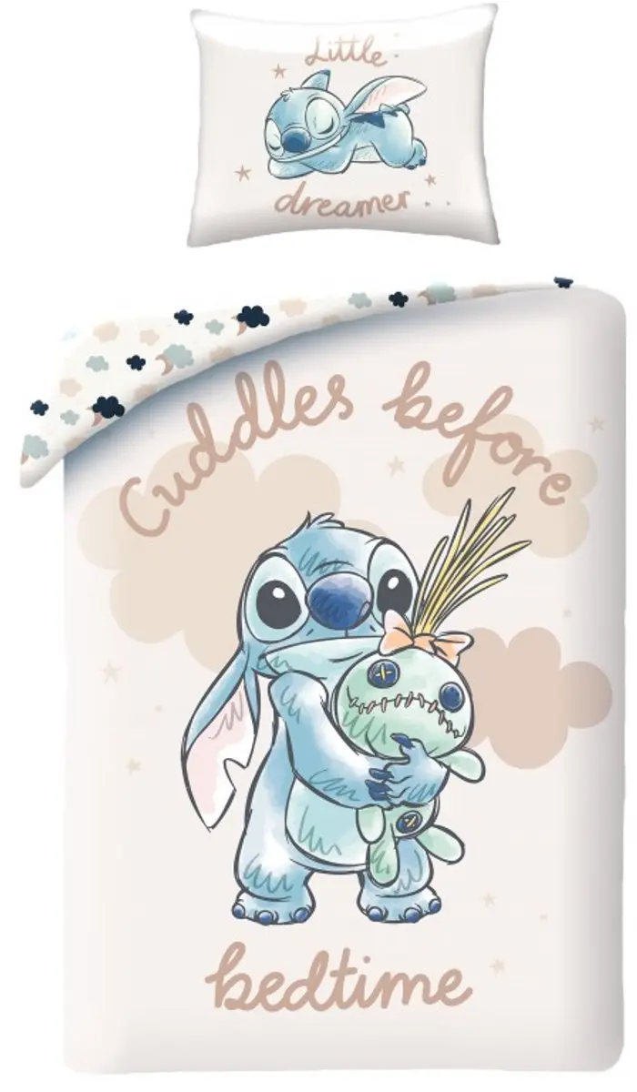 Stitch Dekbedovertrek Cuddles 140 x 200 cm