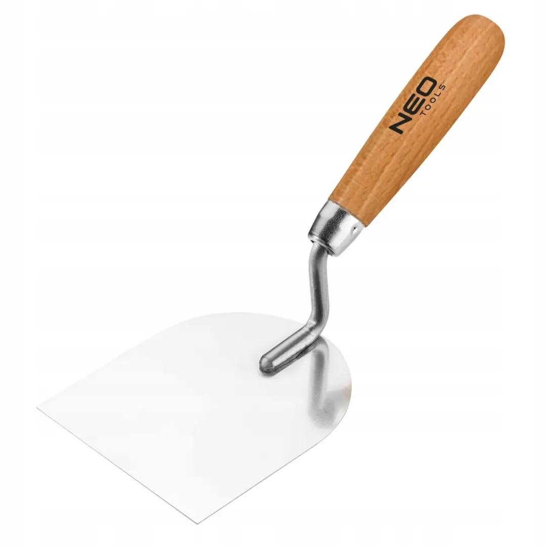 Pleisterspaan 'Hoefijzer' 100mm met Houten Handvat