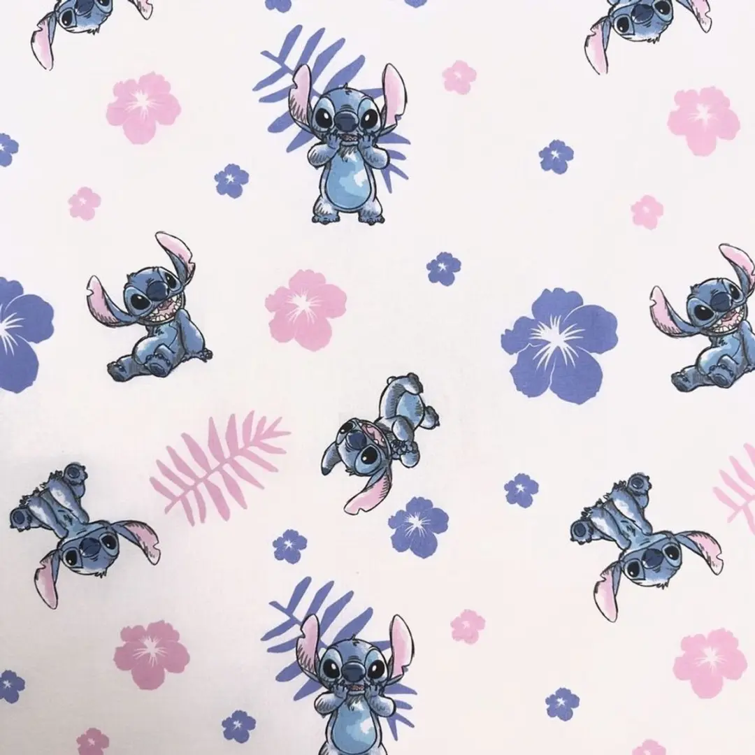 Lilo & Stitch Dekbedovertrek 140x200cm - Roze - afbeelding 2 van 6