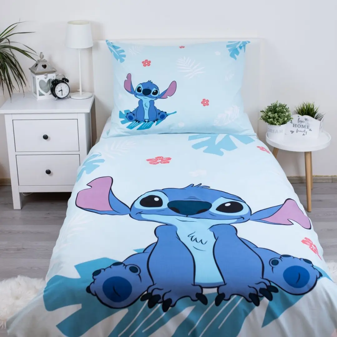 Lilo & Stitch Dekbedovertrek Summer Time - 140x200cm - afbeelding 2 van 6
