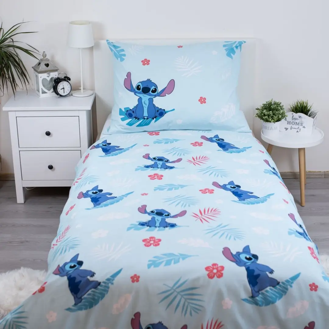 Lilo & Stitch Dekbedovertrek Summer Time - 140x200cm - afbeelding 4 van 6