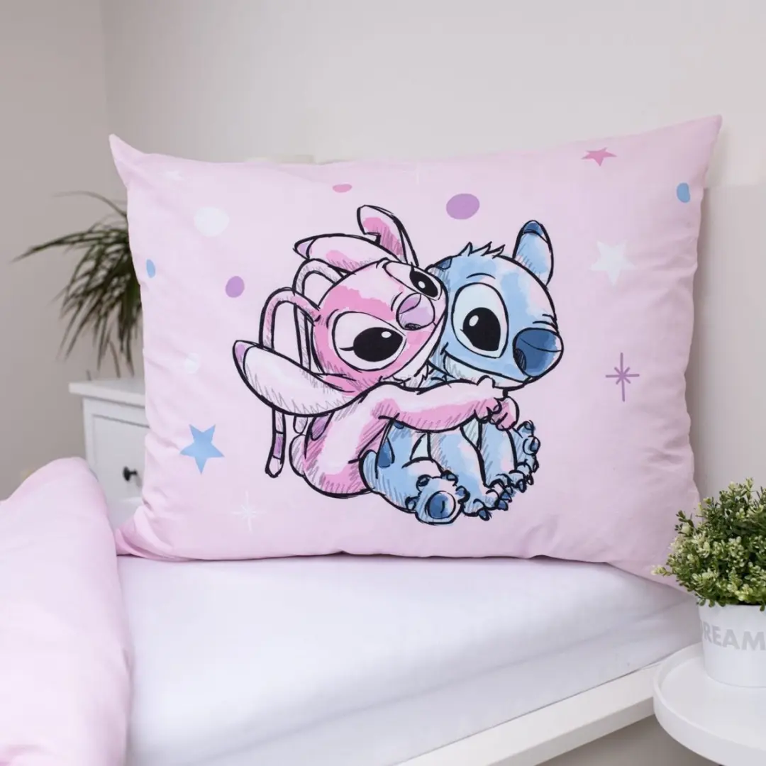Lilo & Stitch Dekbedovertrek Eenpersoons - 140x200cm - Katoen - afbeelding 4 van 6