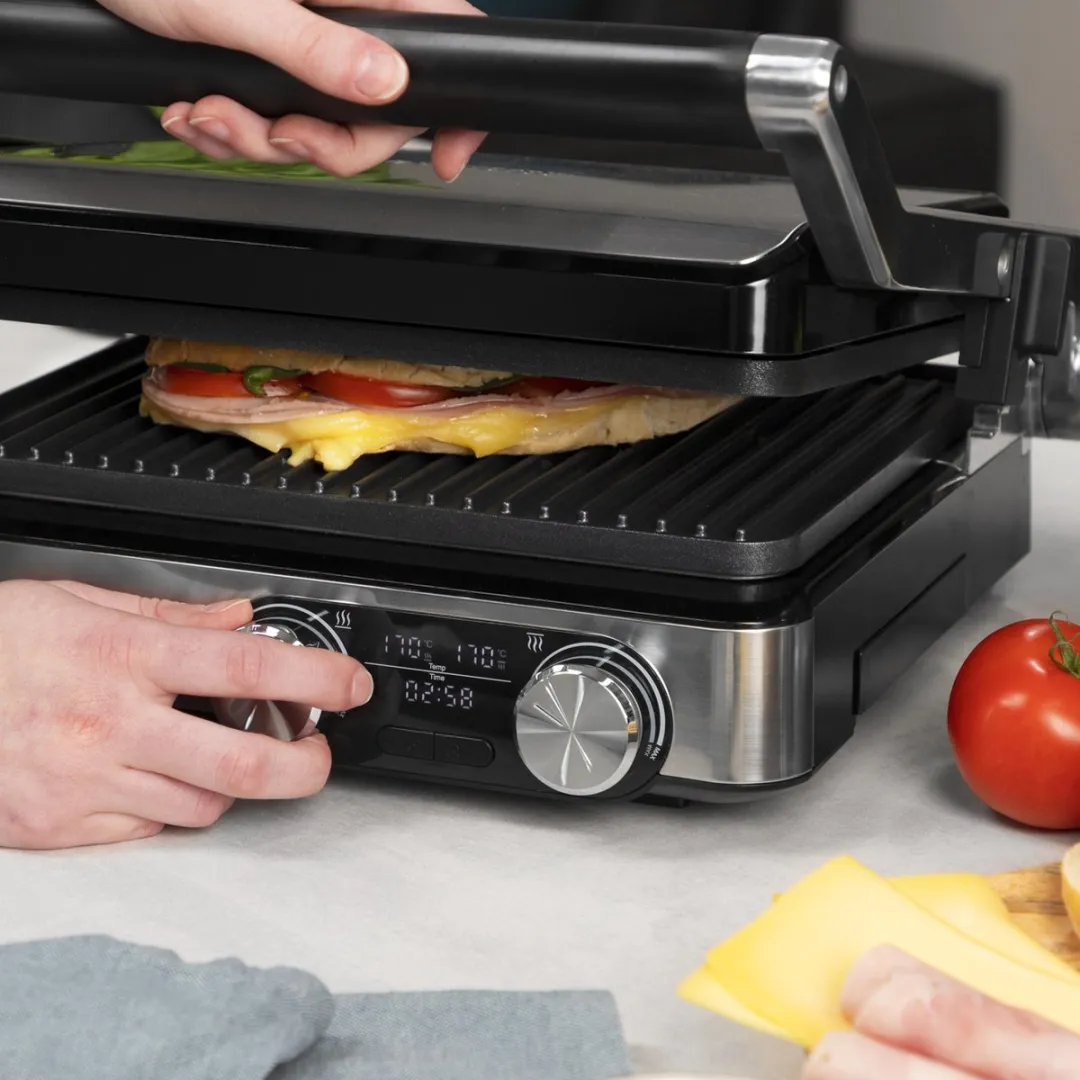 Princess Digital Grill Master Pro 117310 Contactgrill 2000W - Zwart