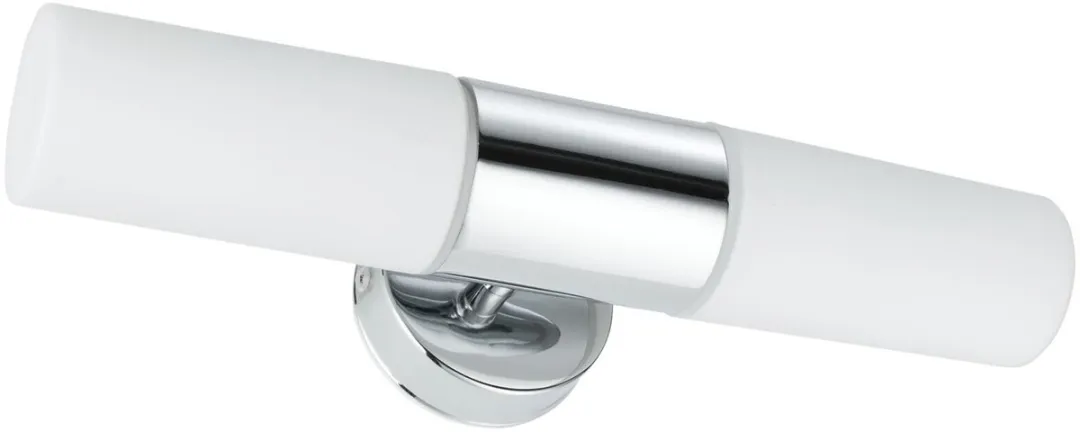 Paulmann Lenia LED-spiegellamp IP44 - 2x20W - Chroom/Opaal