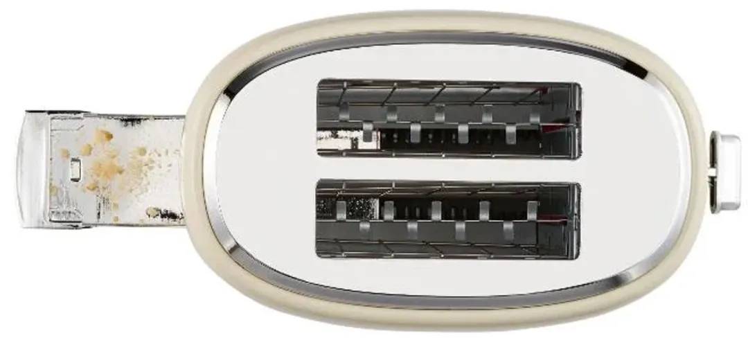 Silvercrest Broodrooster 980W - 2 Sneden - Crème