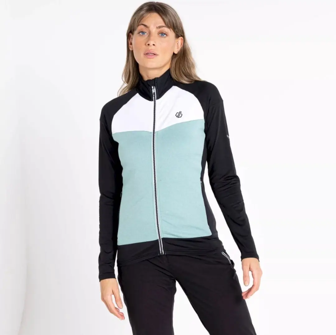 Dare2B Dames Elation II Core Stretch Vest Canton Green Maat S / 36