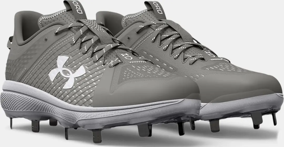 Under Armour Yard Low MT (3025592) 7,0 Grey Baseball/Softball Schoenen