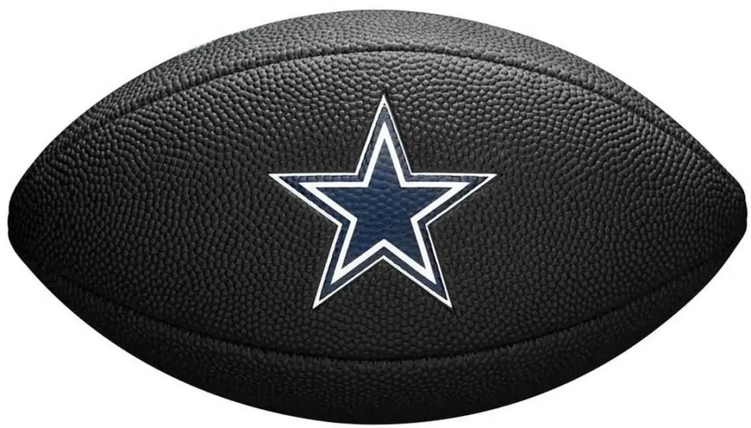 Wilson NFL Mini Soft Touch Team Cowboys Minibal - Zwart - afbeelding 5 van 6