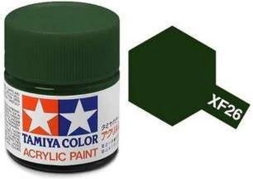 Tamiya XF-26 Acrylverf 23ml - Donkergroen Matt
