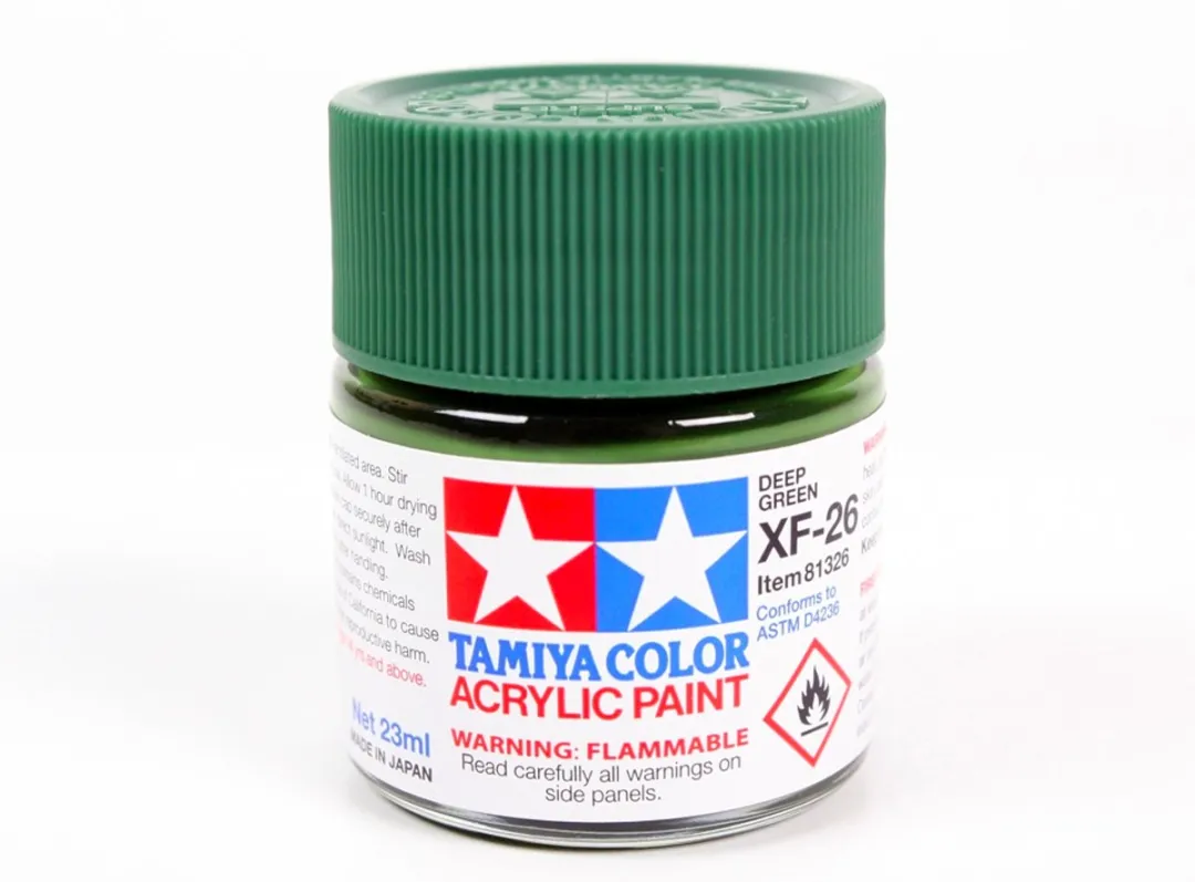 Tamiya XF-26 Acrylverf 23ml - Donkergroen Matt