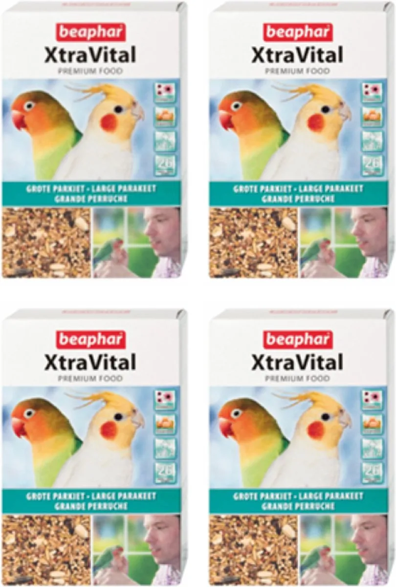 Beaphar XtraVital Grote Parkiet Voer 1kg