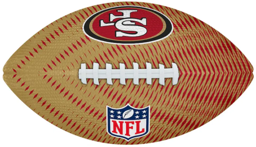 Wilson NFL Team Tailgate Football Junior - San Francisco 49ers - afbeelding 3 van 5