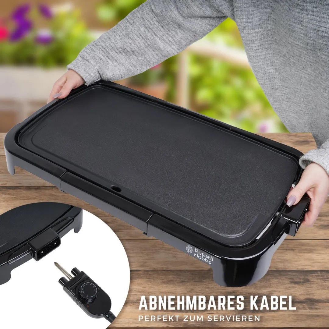 Russell Hobbs Classics 19800-56 Elektrische Grill 1500W - Zwart - afbeelding 6 van 6