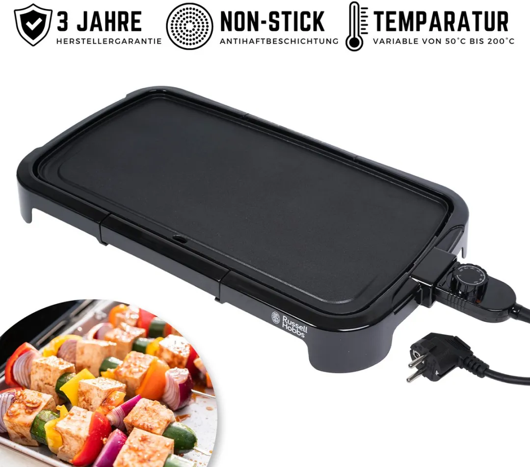 Russell Hobbs Classics 19800-56 Elektrische Grill 1500W - Zwart