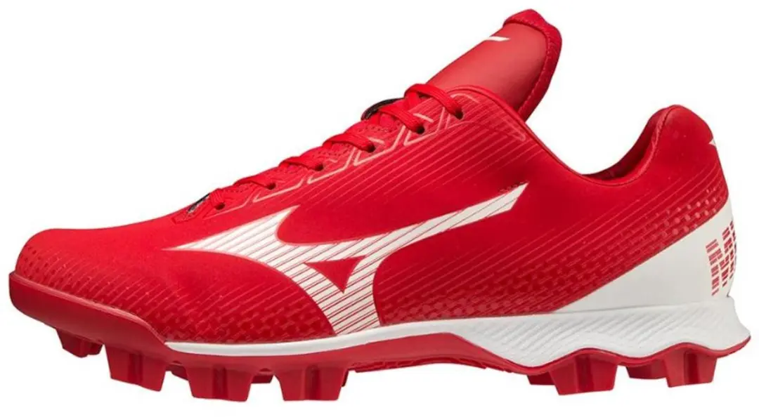 Mizuno Wave Lightrevo (320681) 8,0 Red/White Baseball/Softball Schoenen