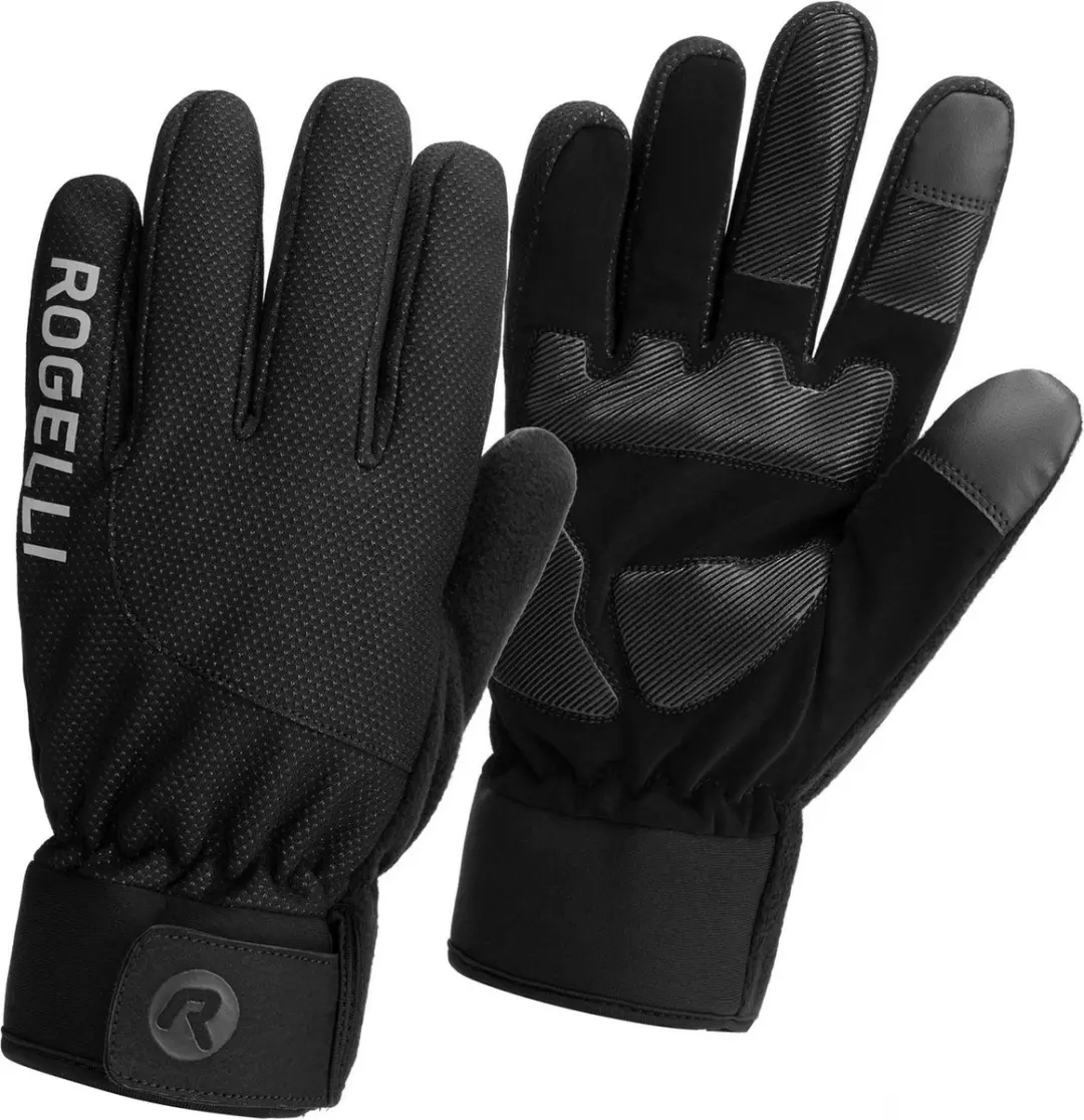 Rogelli Alta Winter Fietshandschoenen Kids - Zwart 128/140 - afbeelding 2 van 4