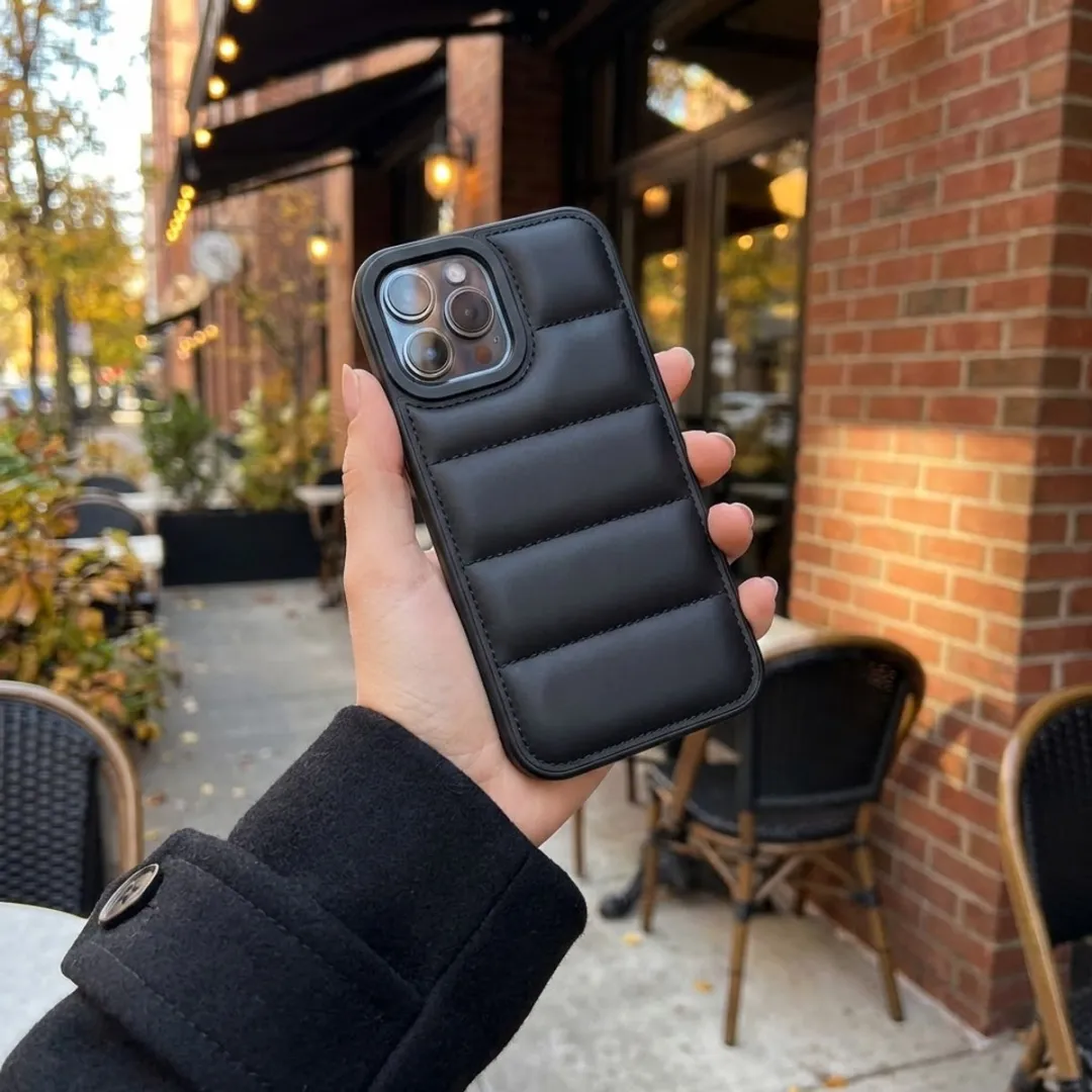 NUVEX iPhone 14 Pro Max Hoesje Set - Grijs/Zwart