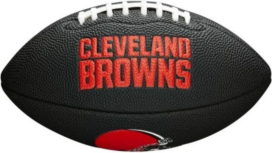 Wilson F1533XB Black Edition NFL Mini Soft Touch Team Browns voor Sport Fanzone